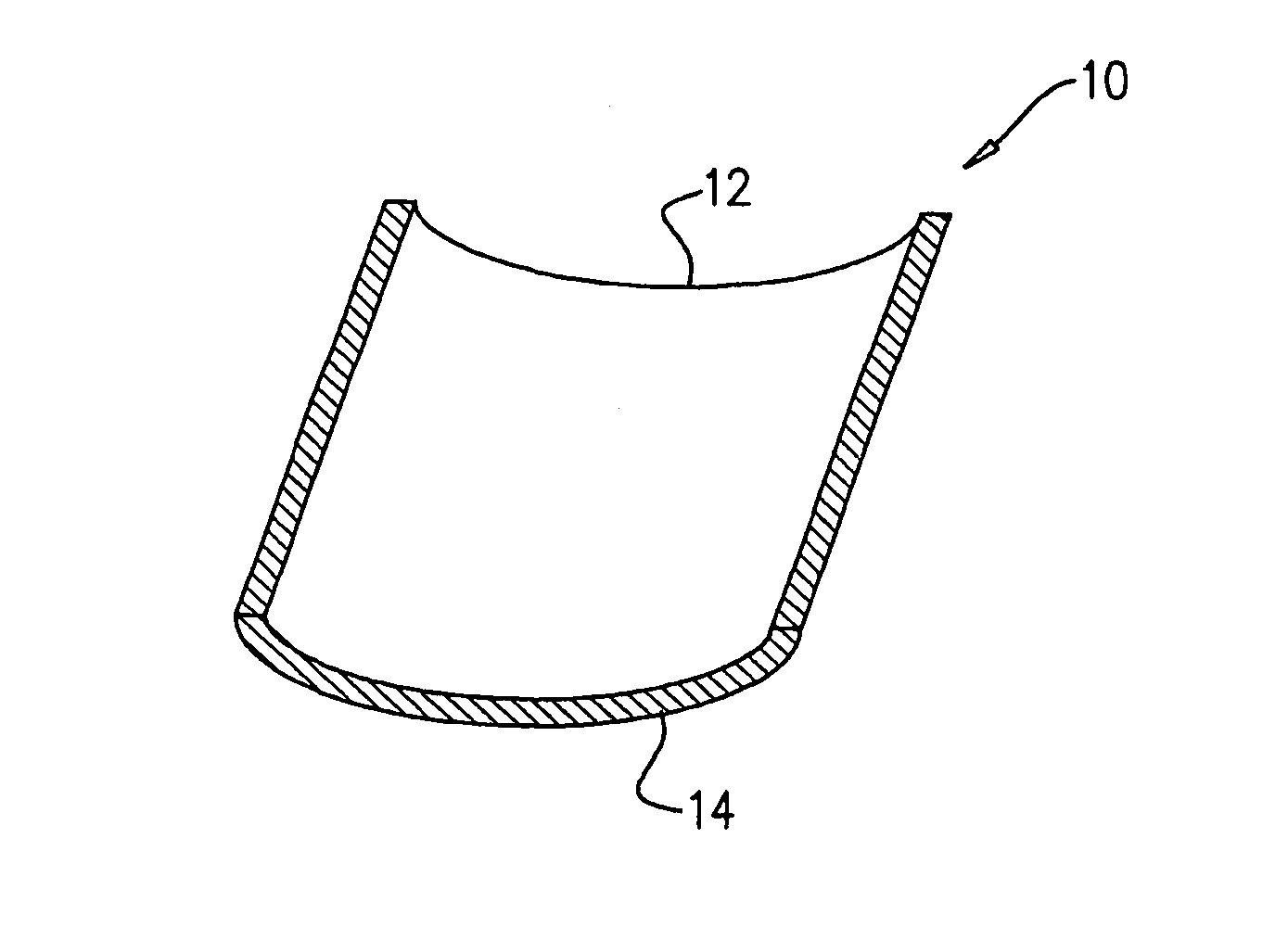 Pre-stressed curved ceramic plates/tiles and method of producing same