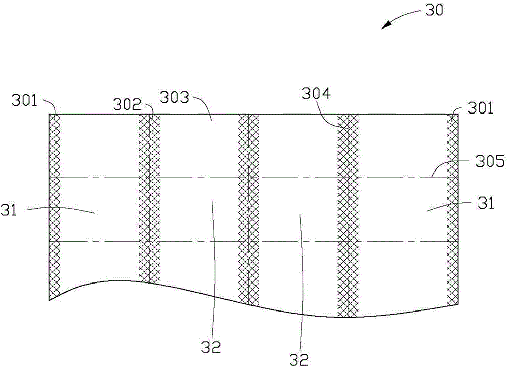 Compression roller, processing device, processing method and life paper and facial tissue units