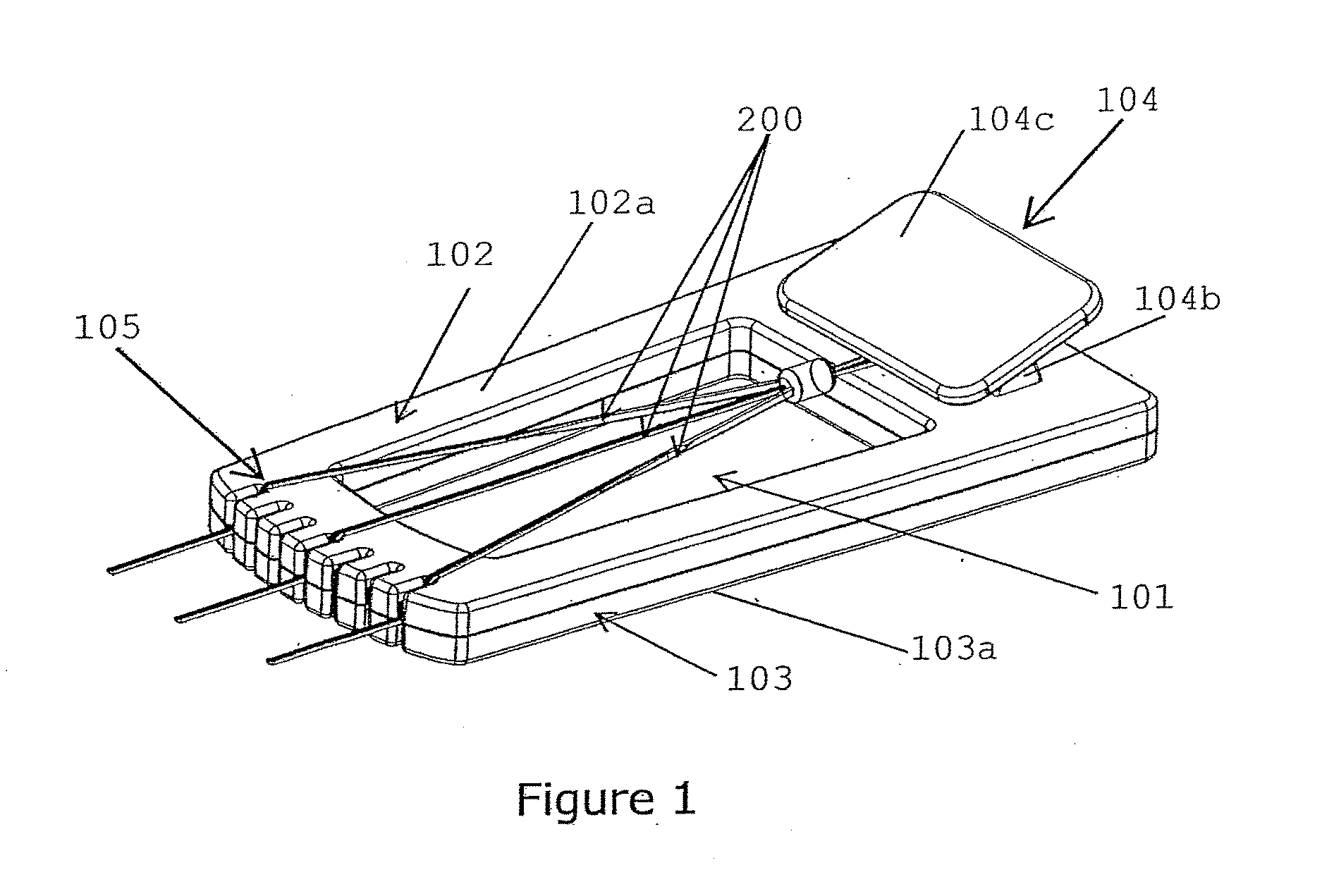 Device for weaving a linked item and a pack of pliable material for use in weaving the linked item