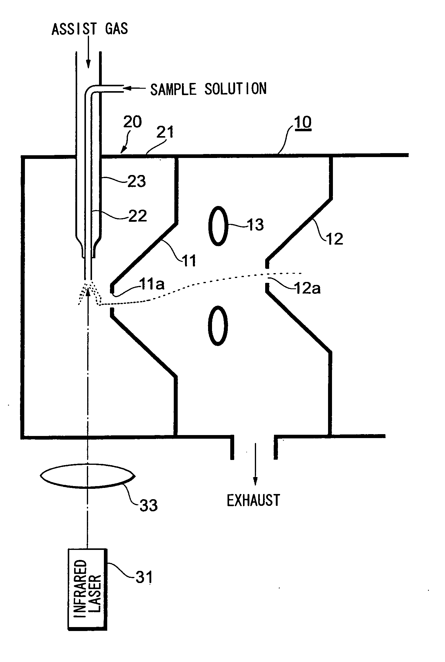 Method and apparatus for selectively severing and analyzing non-covalent and other bonds of biological macromolecules
