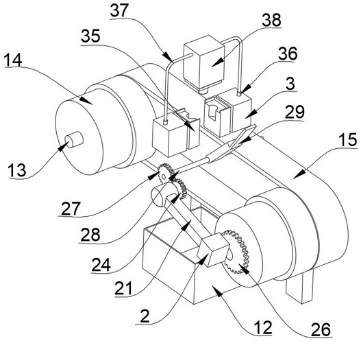 A stamping equipment for capacitor shell processing