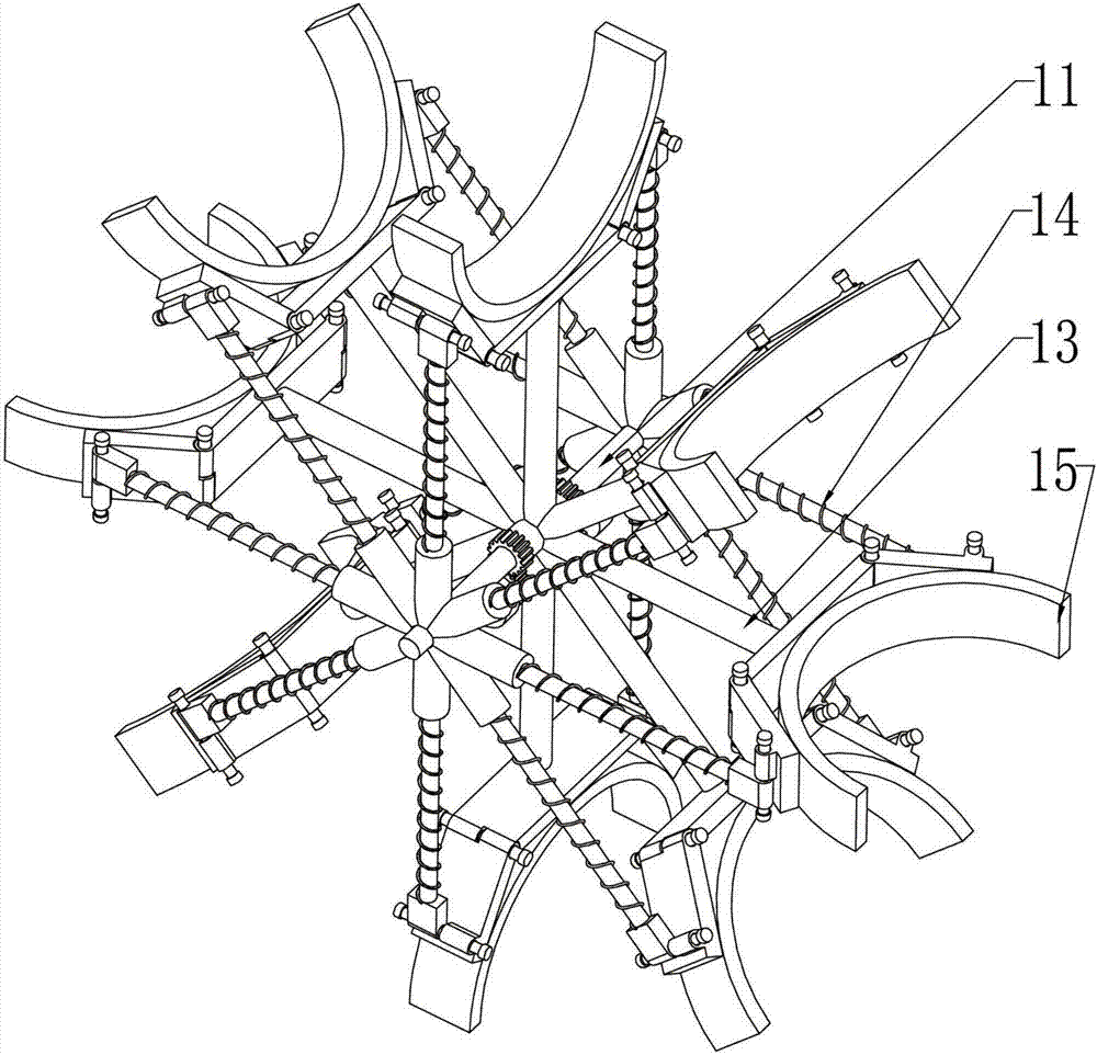 Low-energy consumption climbing and picking robot for forestry