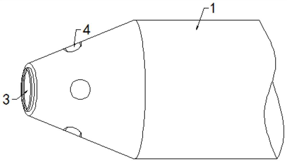 Pressure measuring device for porous probe