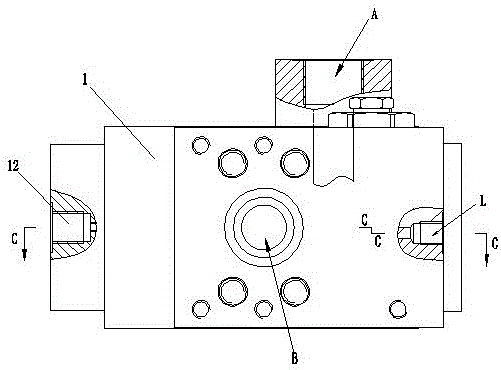 A stage-opened balance valve