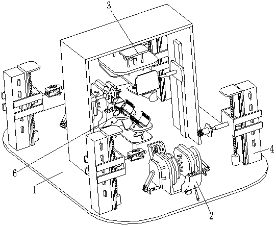 Automatic recovery equipment used for bicycle body parts of waste shared bicycle