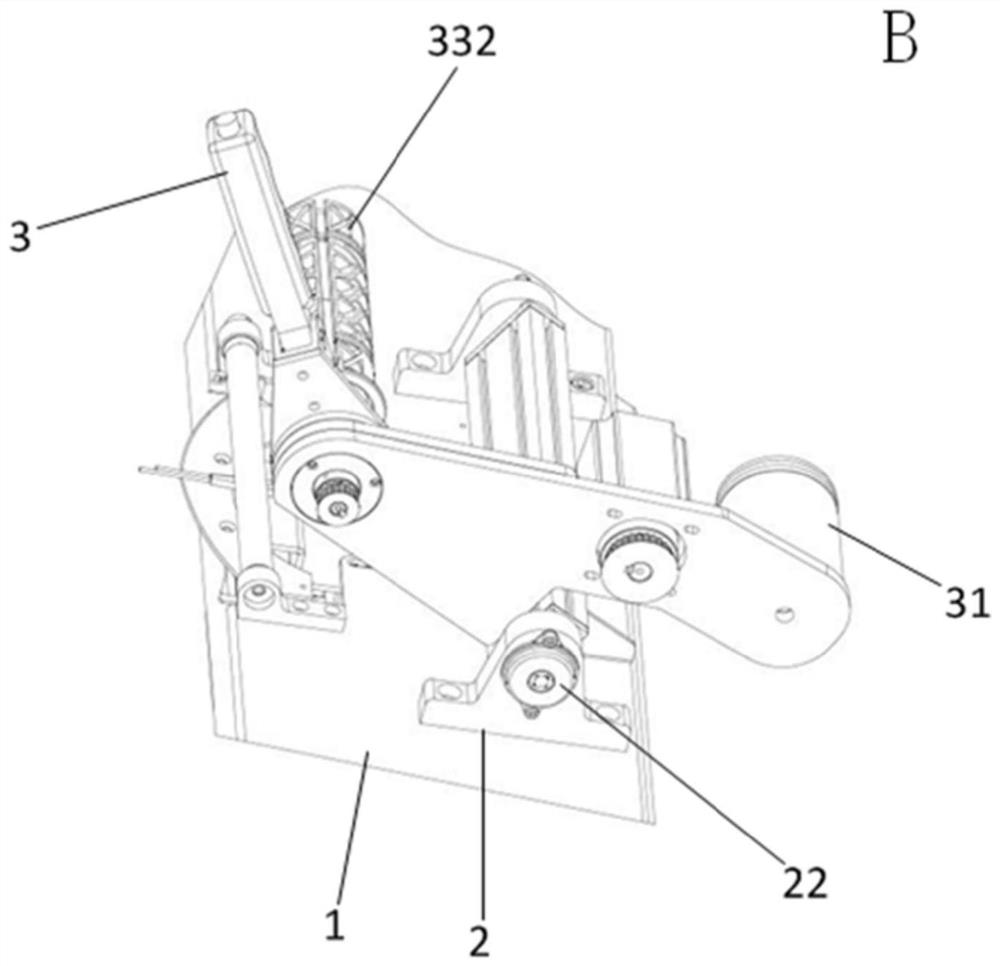 Novel damper backpressure device