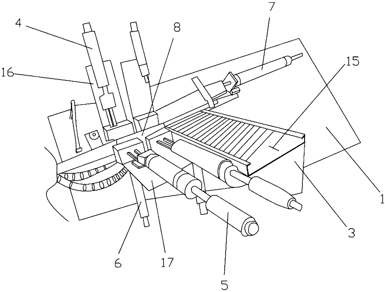 Automatic balling machine for slide rail