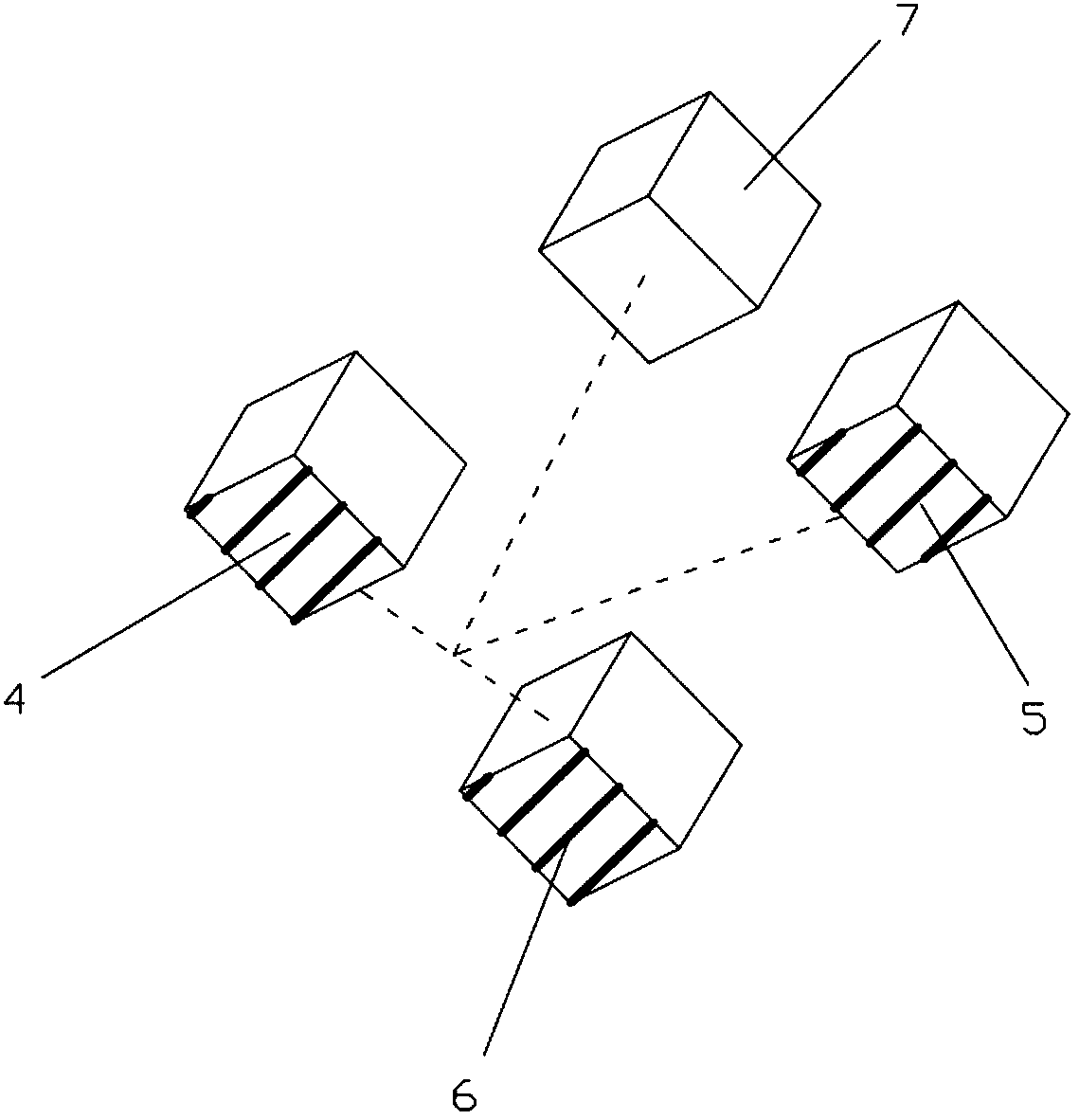 Automatic balling machine for slide rail