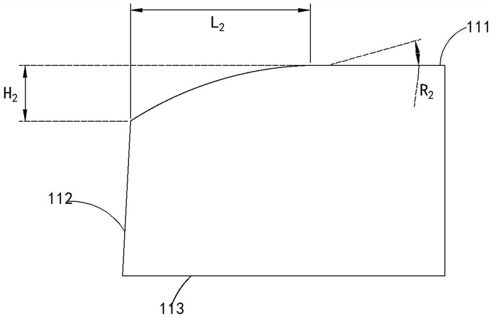 A multi-dimensional decorative original edge wood grain ceramic tile and its preparation method