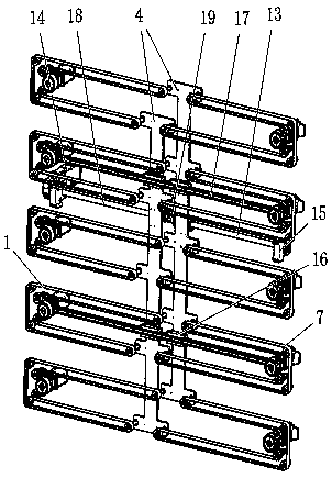 First-in first-out rod-shaped object storage device with variable volume