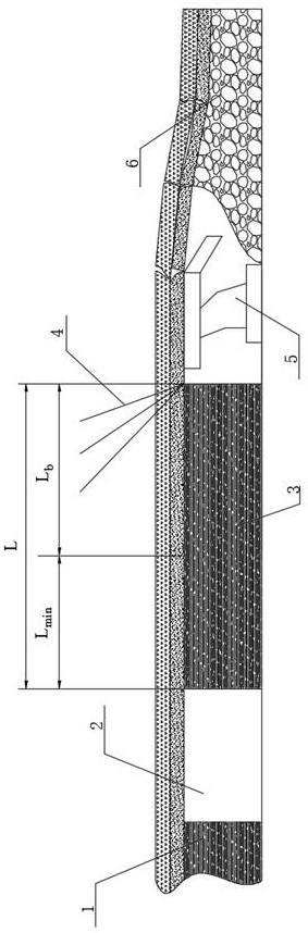 A method to prevent the roof from being pressed when the working face and the withdrawal channel are connected