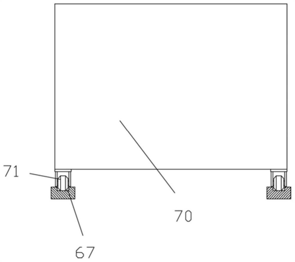 Balanced carrying trolley for stone slab paving