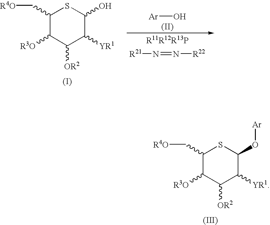 Method for selective preparation of aryl 5-thio-beta-D-aldohexopyranosides
