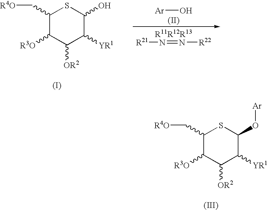 Method for selective preparation of aryl 5-thio-beta-D-aldohexopyranosides