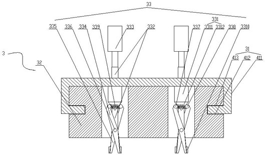 Nylon gear lubricating device and lubricating method