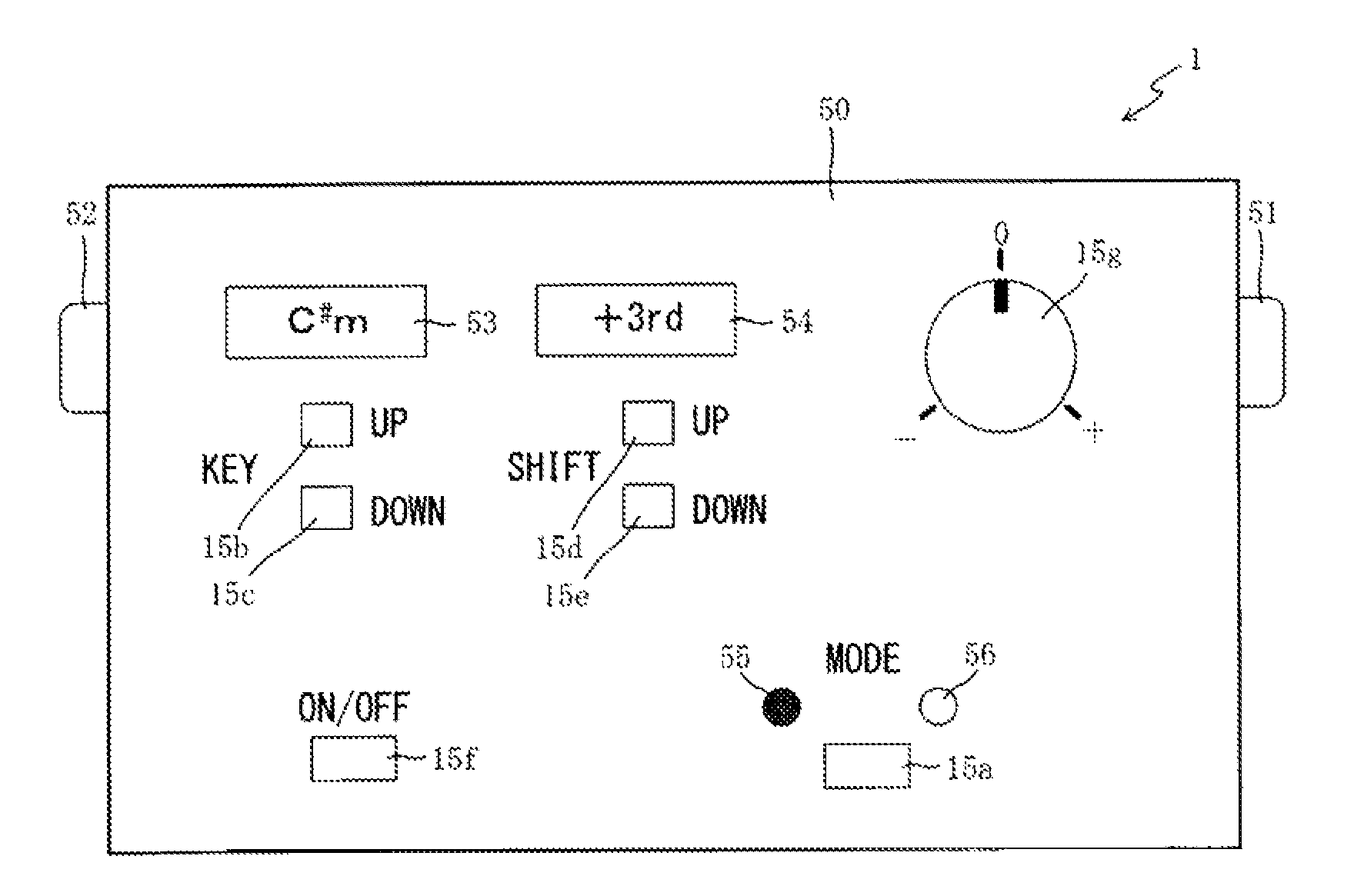 Pitch shift device and process