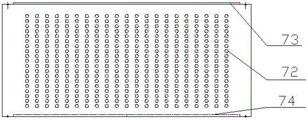 A block hole type graphite reboiler and its manufacturing method