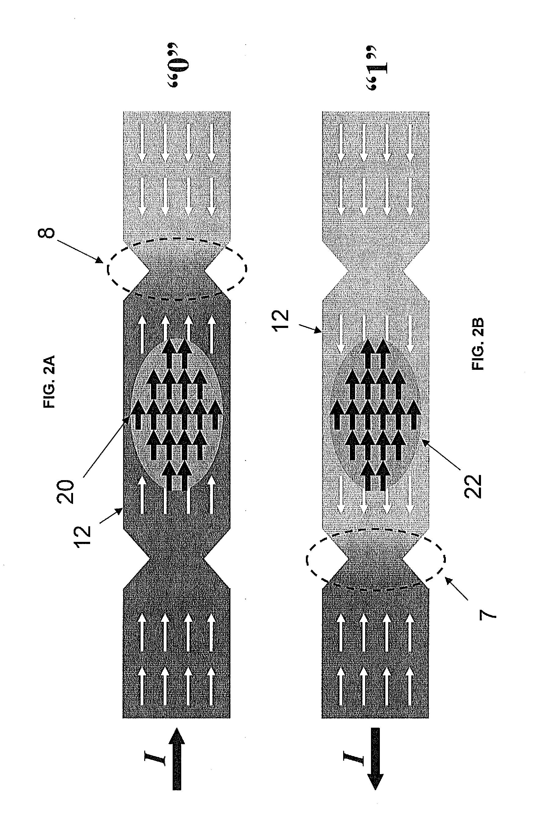 Switching mechanism of magnetic storage cell and logic unit using current induced domain wall motions