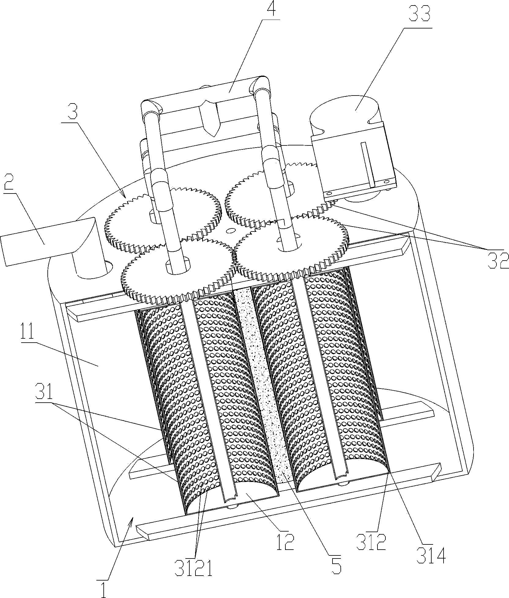Sewage treatment device and system