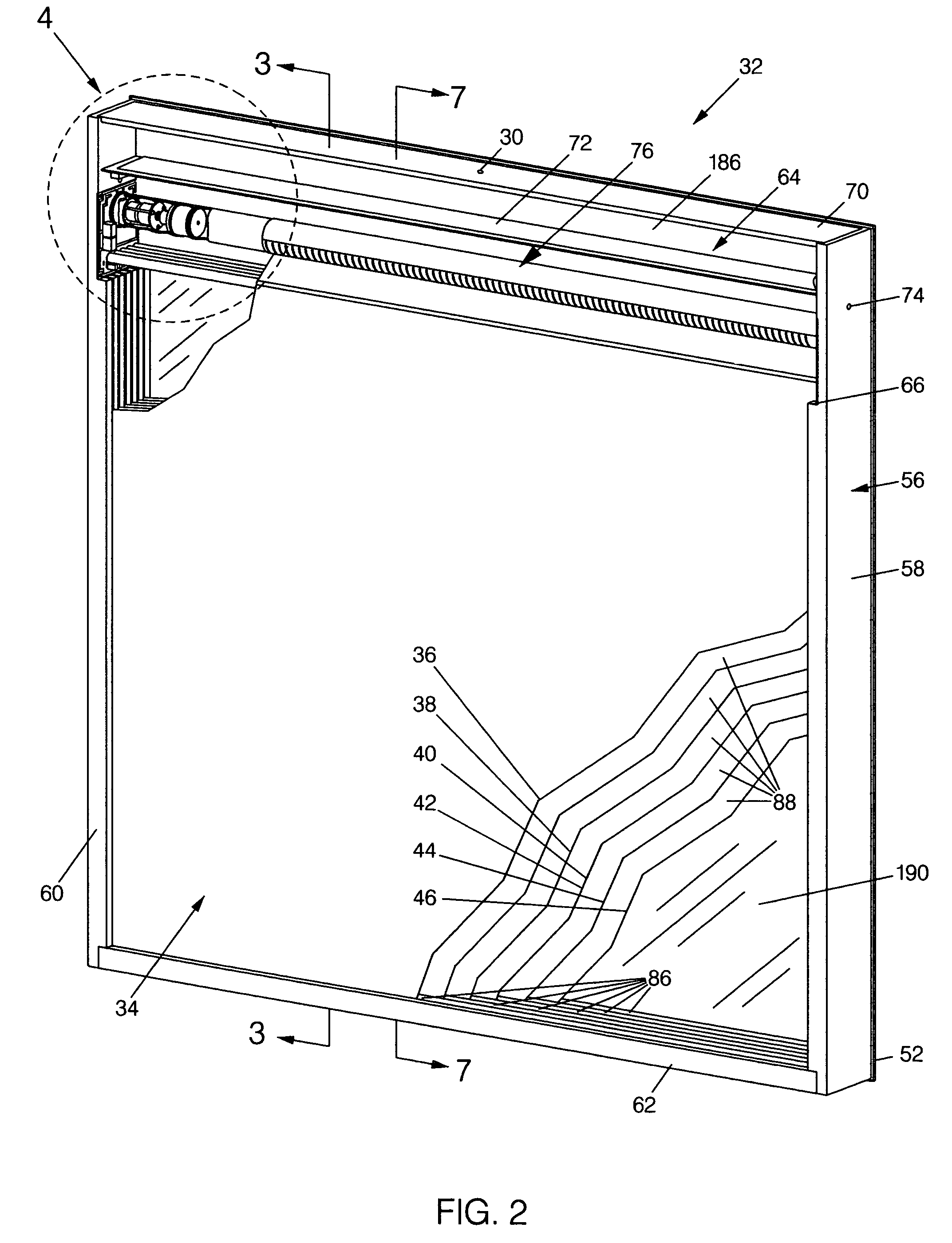 Multi-layered film window system