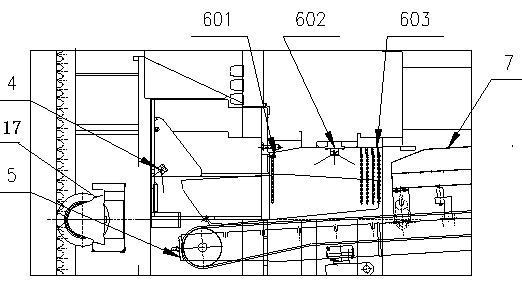 Multi-stage dust removal system for earth pressure/open dual-mode shield construction