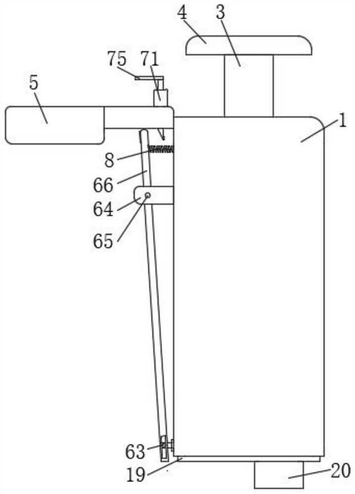 An environmentally friendly reclaimer for high school chemistry experiments that prevents material from falling