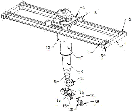 Mechanical hand having space full-covering working capability