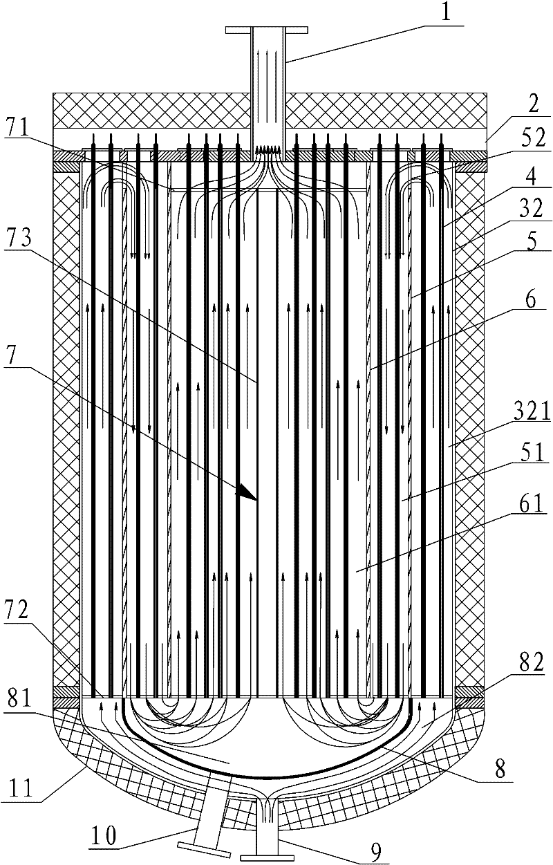 Electromagnetic wave conduction oil heater