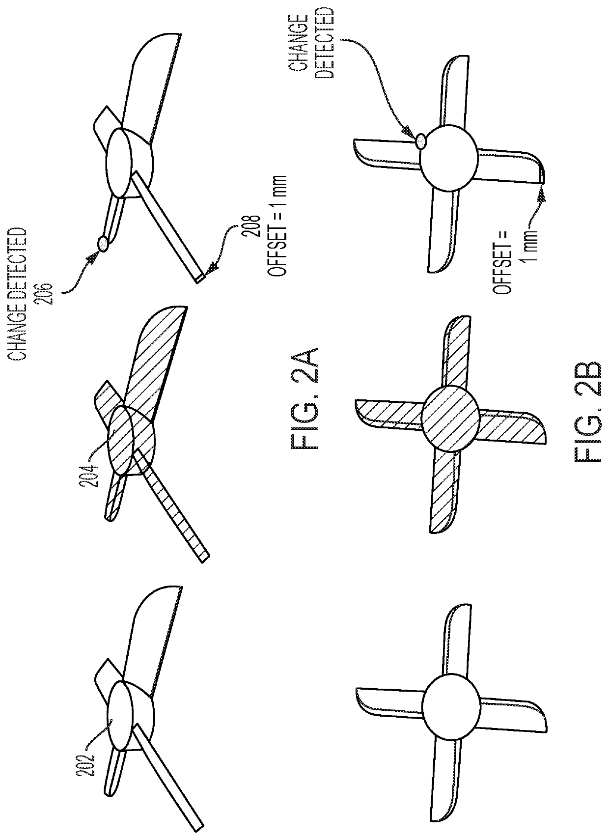 Method and system for change detection using AR overlays