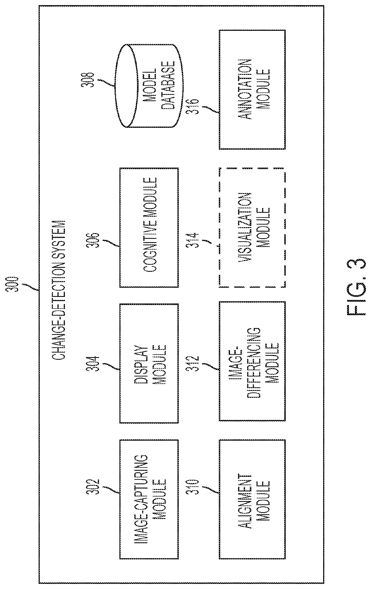 Method and system for change detection using AR overlays
