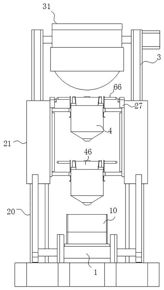 An automatic casting device and casting method for valve body production and manufacturing