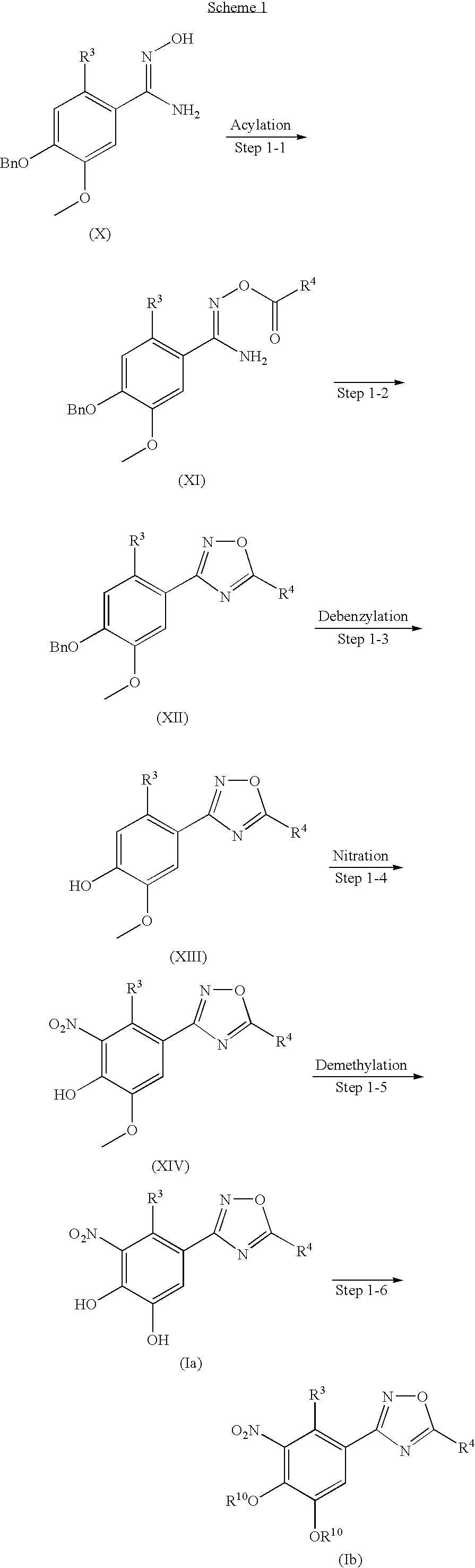 Catechol derivative, pharmaceutical composition containing the same, use of the catechol derivative, and use of the pharmaceutical composition