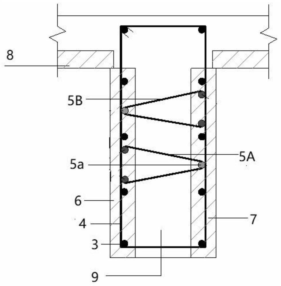 Construction method of built-in diagonal steel truss deep coupling beams in superimposed shear walls with openings