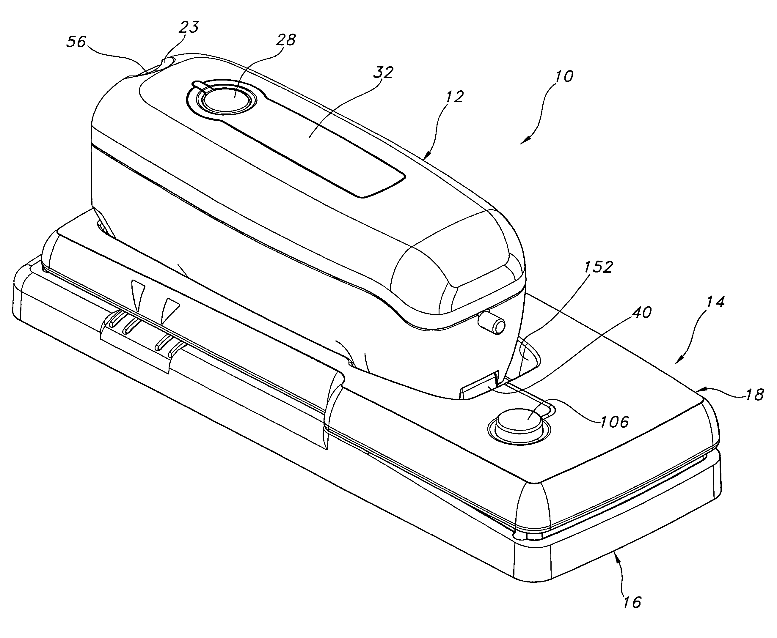 Color measurement instrument capable of both strip reading and spot reading