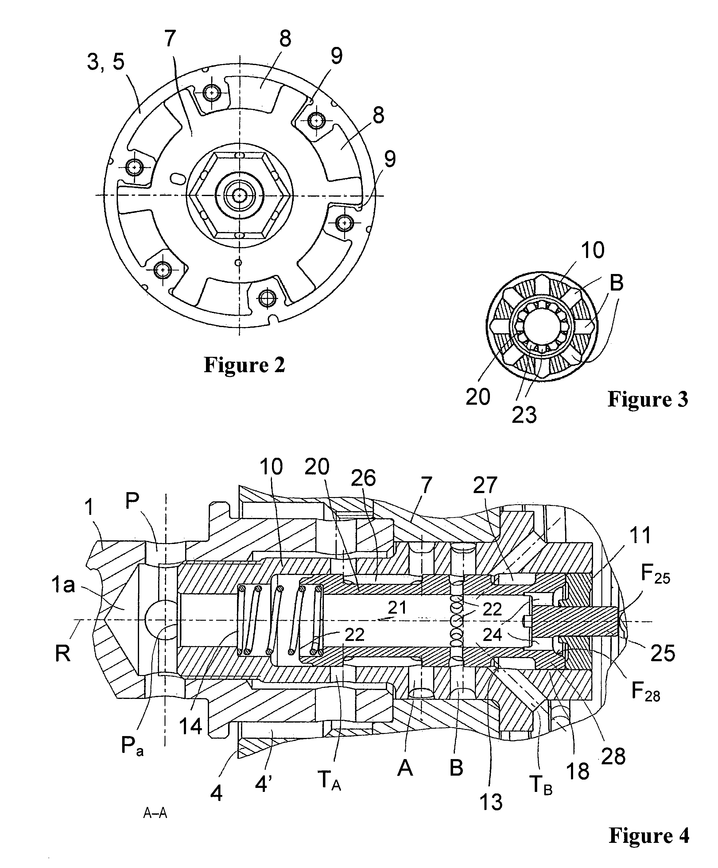 Cam shaft phase setter comprising a control valve for hydraulically adjusting the phase position of a cam shaft