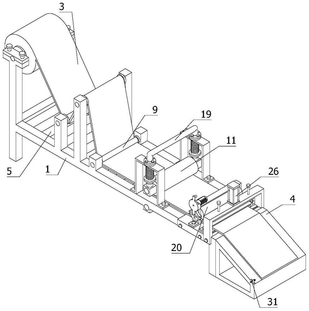 Multi-batch cutting equipment for disposable medical pads