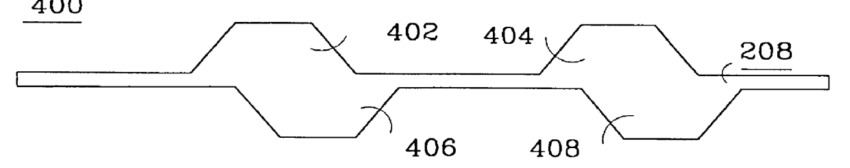 Method for making elastic bumps from a wafer mold having grooves