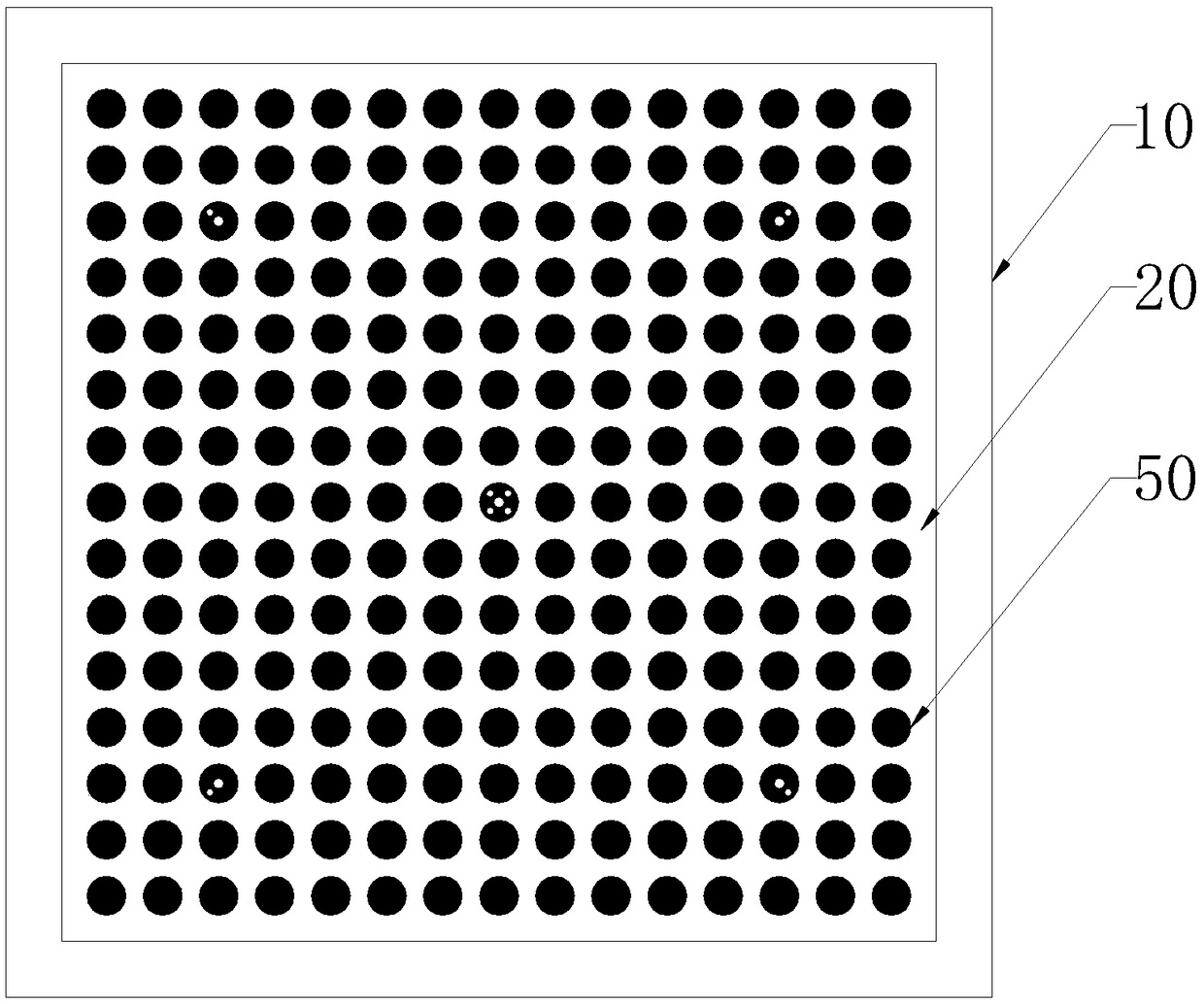 Non-checkerboard-pattern calibration plate for calibrating white light scanner