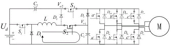 A brushless DC motor power converter