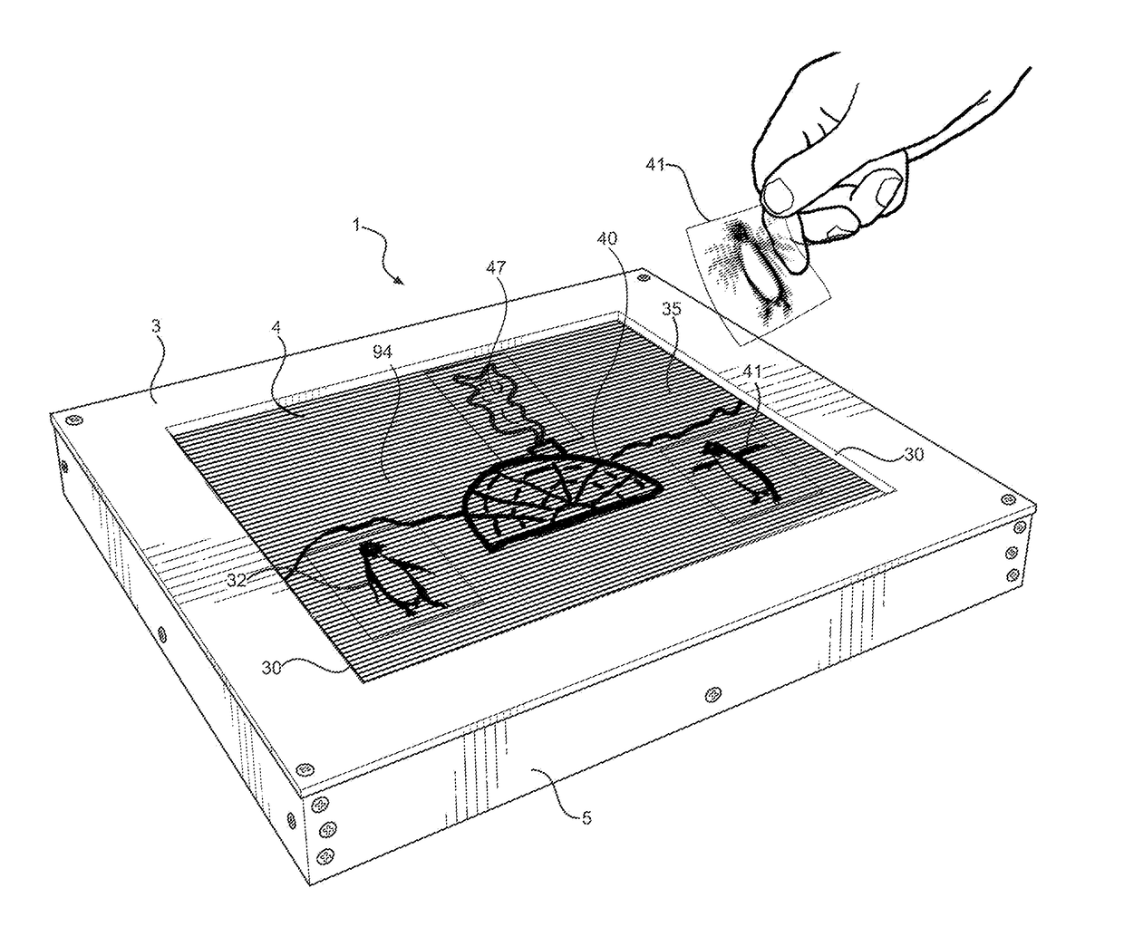 User-manipulated coded image display and animation system