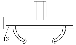 Wafer scanning cleaning swing arm device