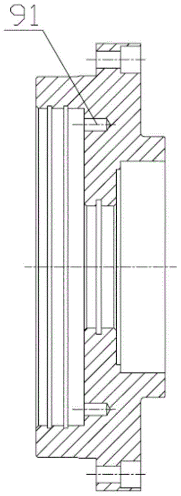 A winch clutch with wear compensation function and using method thereof