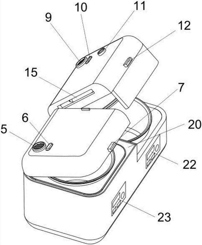 Integrated multipurpose two-flavor electric rice cooker