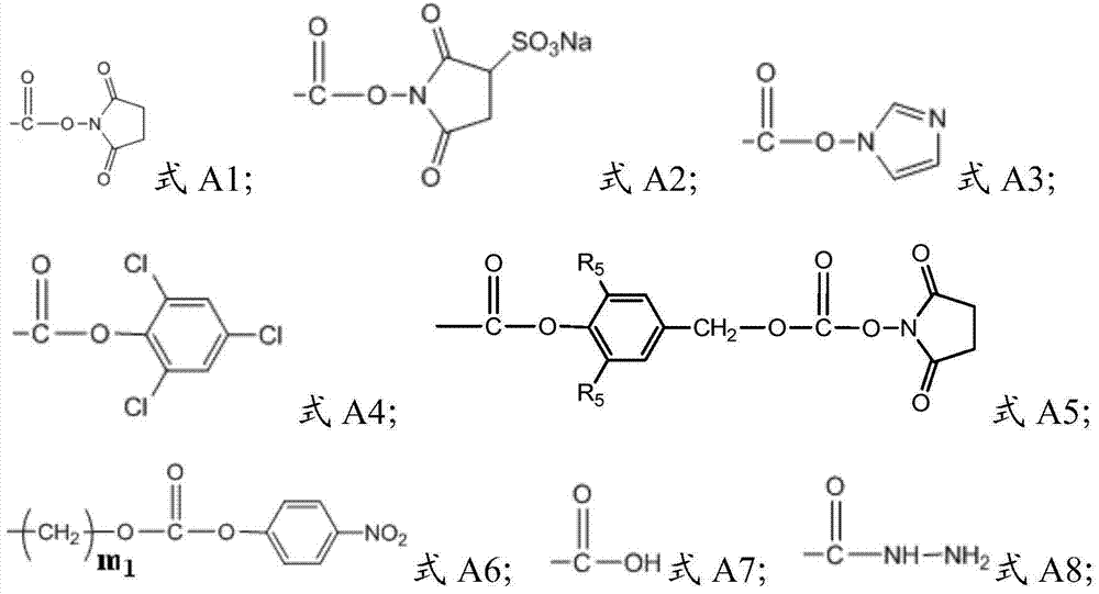 Three-arm polyethylene glycol derivative and preparation method thereof