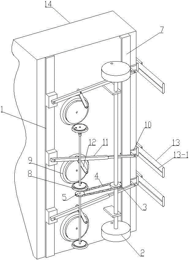 A kind of sand barrier sowing machine