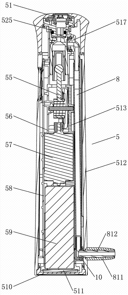 Intelligent portable oral irrigator and control method thereof