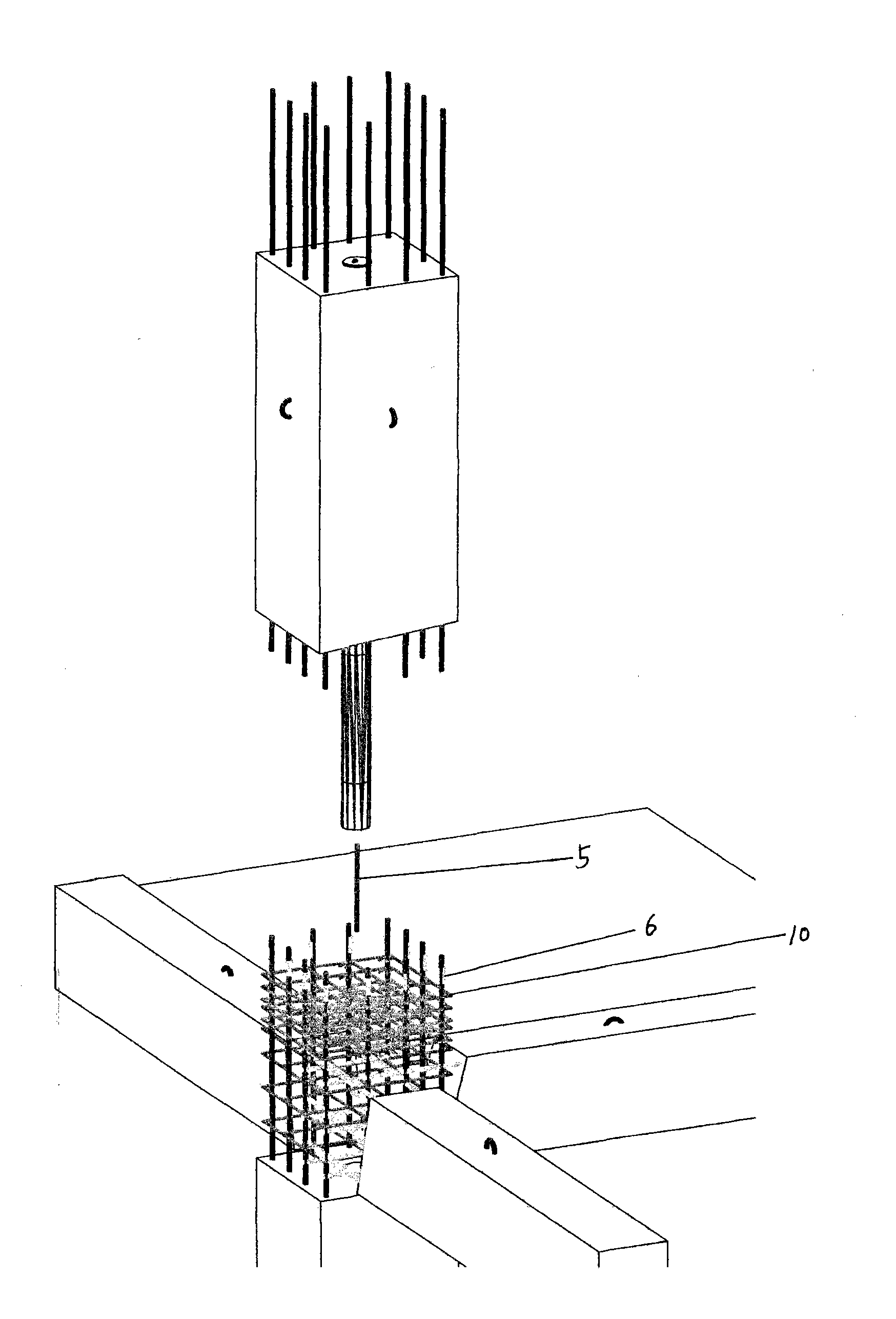 Prefabricated vertical member