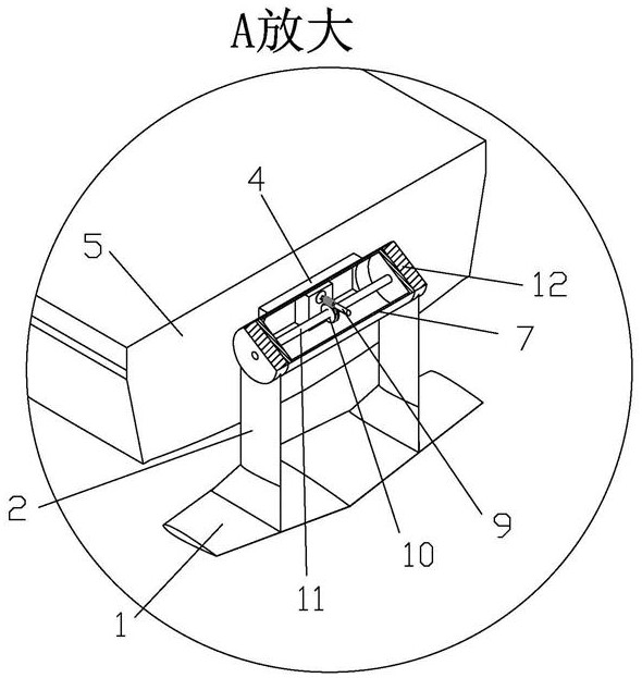 Ship body tail stabilization hydrofoil device and working method