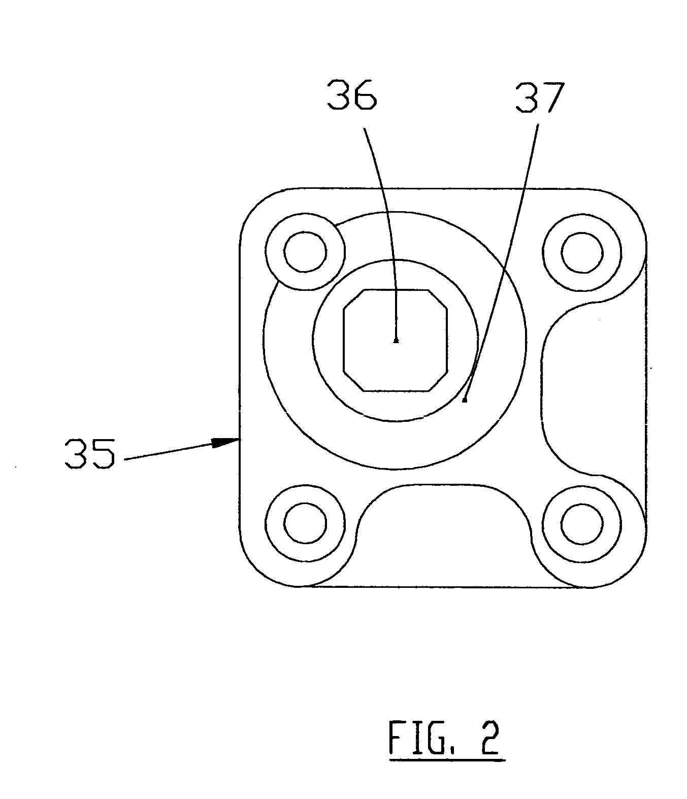 Four hole offset alignment device
