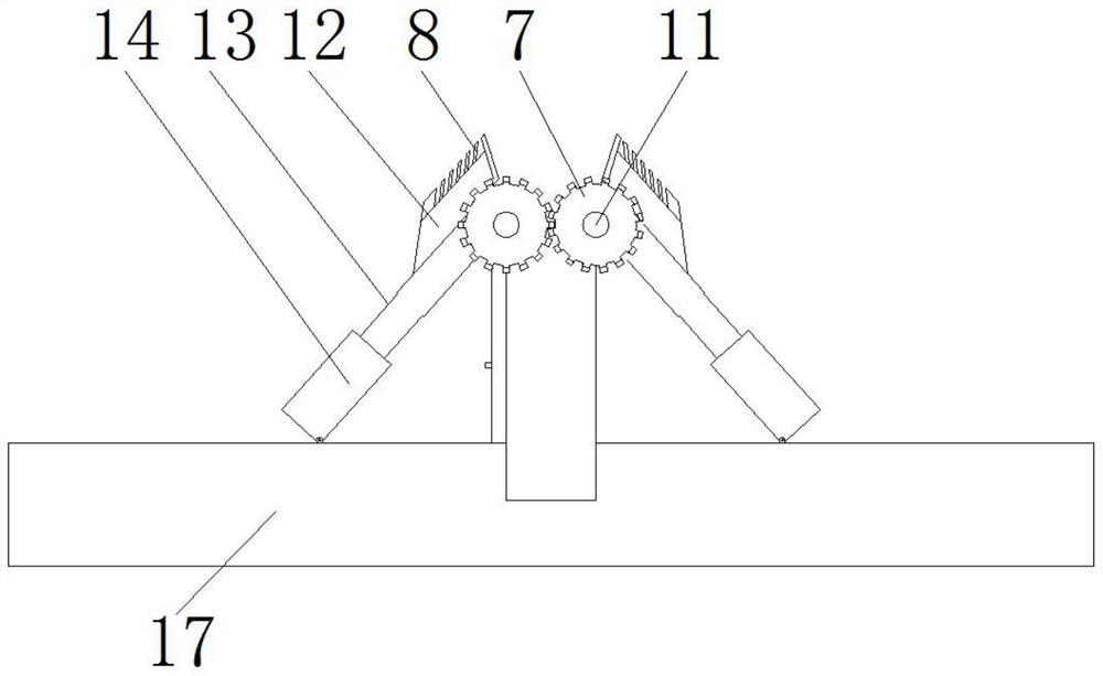 Threshold structure with water stop ridge platform and construction method of threshold structure